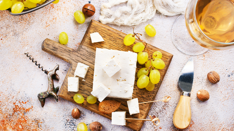 Sauvignon Blanc and goats cheese in food and wine pairing
